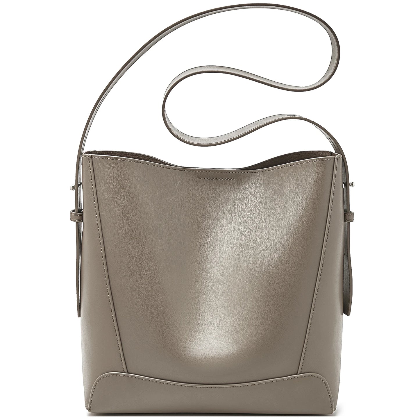 FOXER 2026 New Women's Bucket Bag Split Leather Large Capacity Tote Bag Female Crossbody Bag Commuter Shoulder Bag