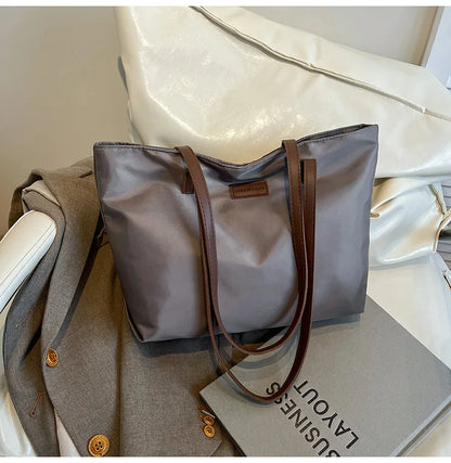 Bolsa casual para Casual para mujer tela Oxford, al hombro, ideal para usar en el colegio para tu compu aprueba de agua, gran capacidad para meter todo lo que ocupas en el día a día
