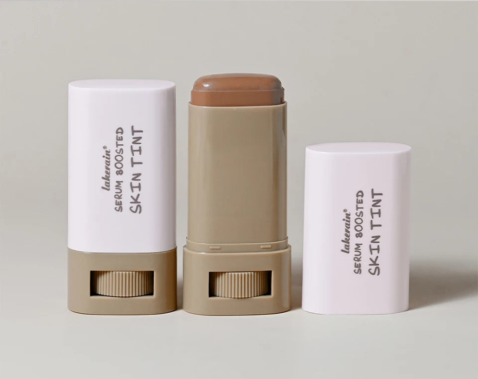 Nuevo Suero Bálsamo Potenciado Tinte de Piel Textura Sedosa Cobertura Hidratante Voluminizador Tono de Piel Uniforme Mejor Base en Barra Maquillaje de Viaje