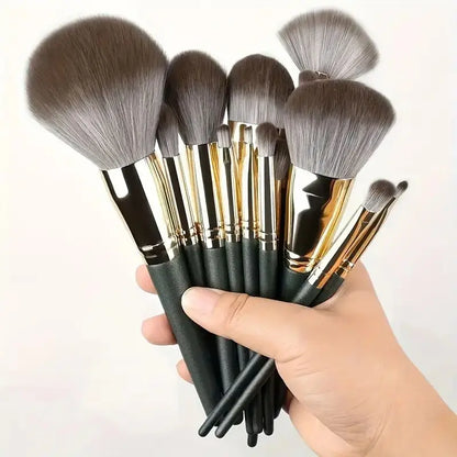 Juego de brochas de maquillaje suaves y esponjosas, profesionales, para base de maquillaje, polvos, sombras de ojos, brochas Kabuki para difuminar, herramienta de belleza, maquillaje