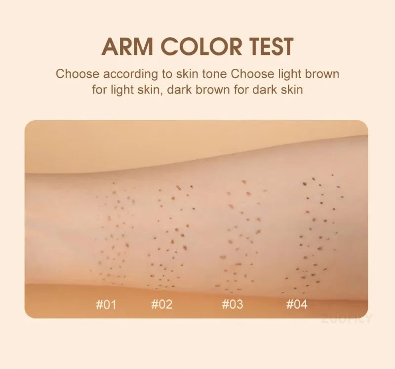 1 pieza de lápiz aprueba de agua, especial para crear pecas falsas, cosmético especial diferentes tonos