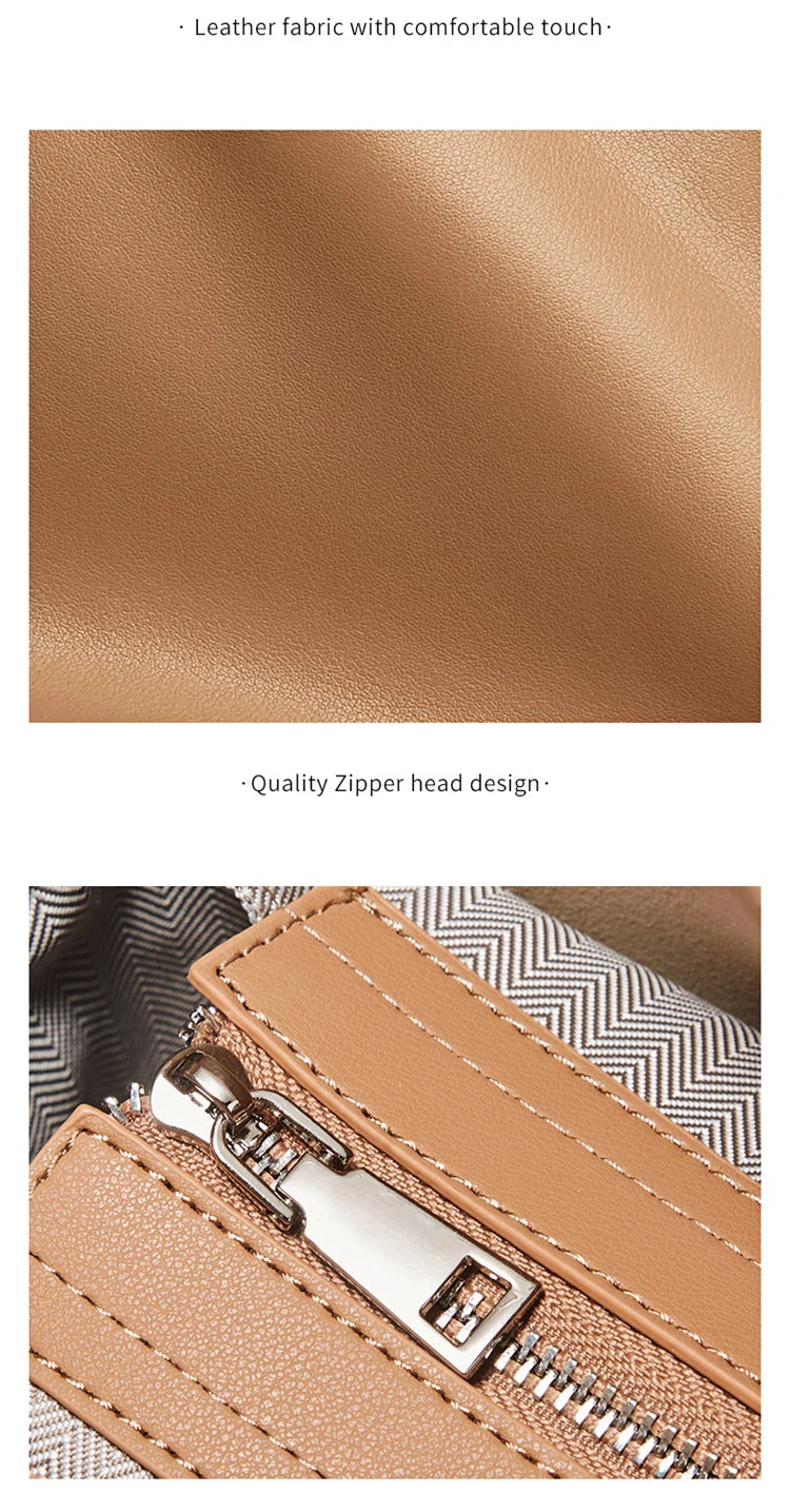 FOXER 2026 New Women's Bucket Bag Split Leather Large Capacity Tote Bag Female Crossbody Bag Commuter Shoulder Bag