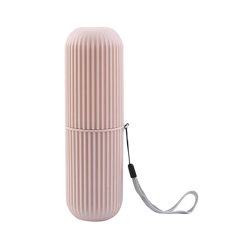 Estuche protector portátil para pasta de dientes y cepillo de dientes, caja de almacenamiento para viajes y camping, protege el cepillo de dientes y la pasta de dientes de la suciedad y los daños
