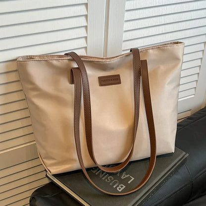 Bolsa casual para Casual para mujer tela Oxford, al hombro, ideal para usar en el colegio para tu compu aprueba de agua, gran capacidad para meter todo lo que ocupas en el día a día