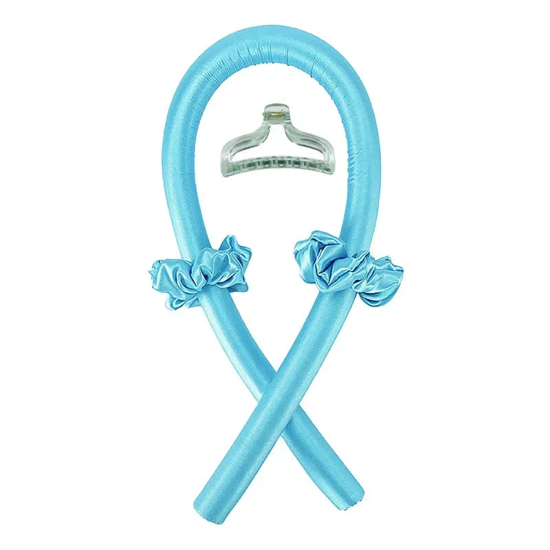 Diadema Rizador Sin Calor Varilla Sin Calor Rizos de Seda Cinta Rulos para el Cabello para Dormir Diadema Suave Rizadores Perezosos Herramientas de Estilizado del Cabello