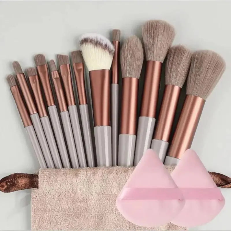 Juego de brochas de maquillaje suaves y esponjosas, profesionales, para base de maquillaje, polvos, sombras de ojos, brochas Kabuki para difuminar, herramienta de belleza, maquillaje
