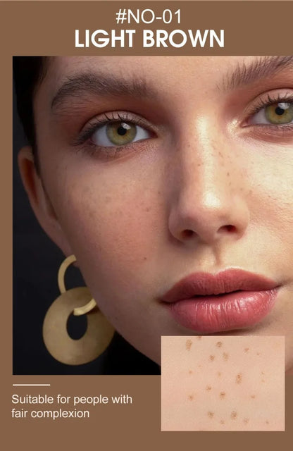 1 pieza de lápiz aprueba de agua, especial para crear pecas falsas, cosmético especial diferentes tonos
