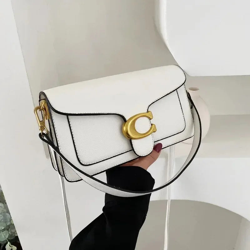 Bolso cuadrado pequeño para mujer, elegante, para llevar cruzado o al hombro, versátil y moderno