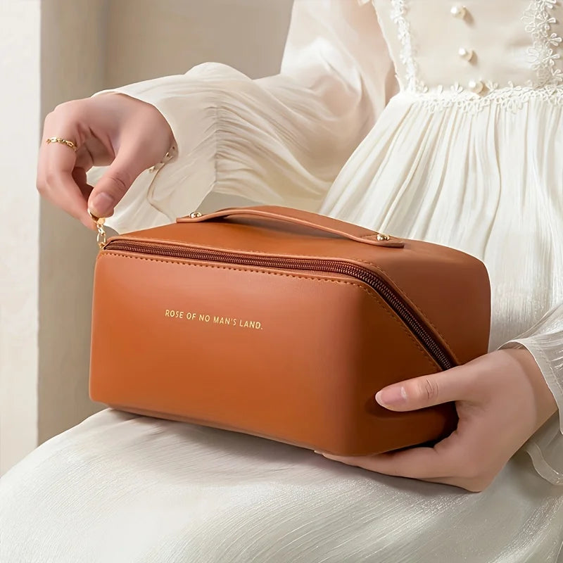 Organizador de Maquillaje Bolsa de Artículos de Tocador Femenina Estuche de Maquillaje Bolsa de Almacenamiento, Bolsa de Cosméticos, Bolsa Organizadora para Viaje con Cremallera