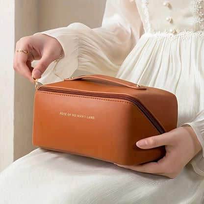 Organizador de Maquillaje Bolsa de Artículos de Tocador Femenina Estuche de Maquillaje Bolsa de Almacenamiento, Bolsa de Cosméticos, Bolsa Organizadora para Viaje con Cremallera