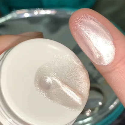 Líquido Iluminador de Diamante Perlado Destacado Brillo Intenso Cuerpo Completo Resplandor Contorno Facial Iluminador de Larga Duración