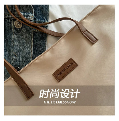 Bolsa casual para Casual para mujer tela Oxford, al hombro, ideal para usar en el colegio para tu compu aprueba de agua, gran capacidad para meter todo lo que ocupas en el día a día