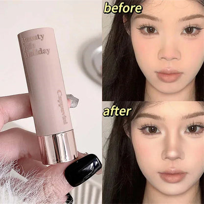Barras de Contorno de Corrector Mate Hidratante Suave Duradero Sombra 3D de Nariz Resistente al Agua Iluminar el Rostro Destacar Contorno Maquillaje