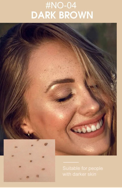 1 pieza de lápiz aprueba de agua, especial para crear pecas falsas, cosmético especial diferentes tonos