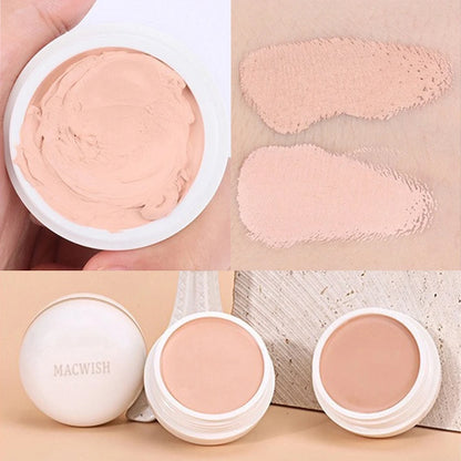 Corrector de Alta Cobertura Cubrir Antiojeras Pecas Base de Maquillaje Duradera a Prueba de Agua BB Cream para el Rostro