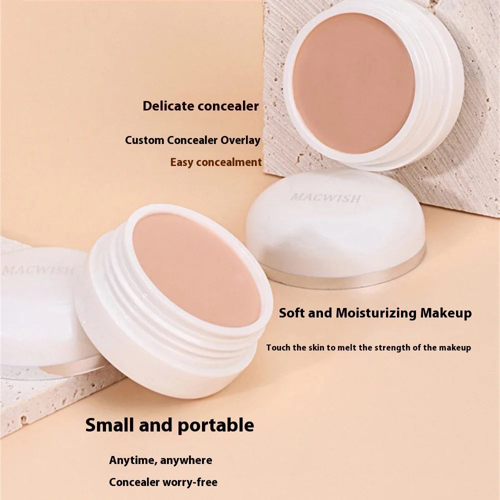 Corrector de Alta Cobertura Cubrir Antiojeras Pecas Base de Maquillaje Duradera a Prueba de Agua BB Cream para el Rostro