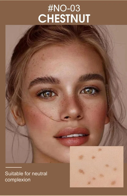 1 pieza de lápiz aprueba de agua, especial para crear pecas falsas, cosmético especial diferentes tonos