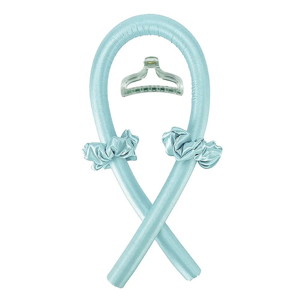 Diadema Rizador Sin Calor Varilla Sin Calor Rizos de Seda Cinta Rulos para el Cabello para Dormir Diadema Suave Rizadores Perezosos Herramientas de Estilizado del Cabello