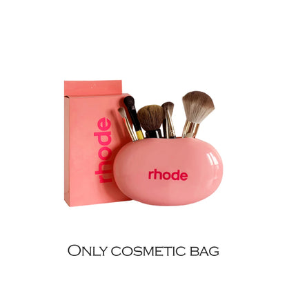 Juego de Bolsas de Silicona para Teléfono + Bolsa de Cosméticos Correa Larga Ajustable Bolsas de Mujer a la Moda