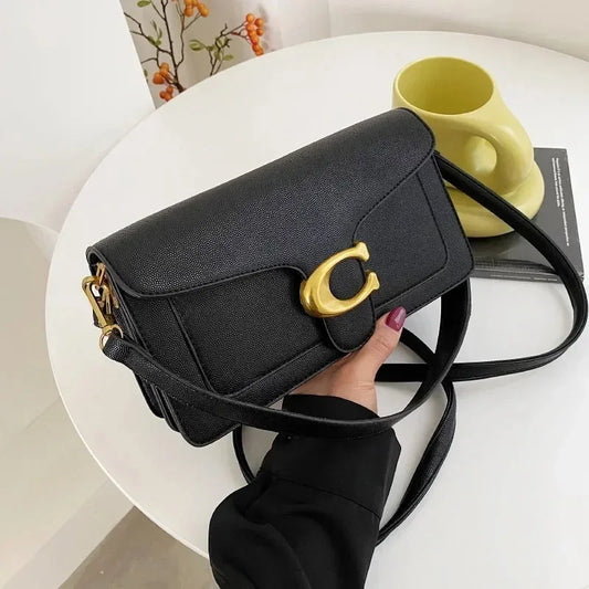 Bolso cuadrado pequeño para mujer, elegante, para llevar cruzado o al hombro, versátil y moderno