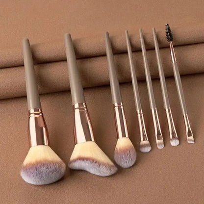 Juego de brochas de maquillaje suaves y esponjosas, profesionales, para base de maquillaje, polvos, sombras de ojos, brochas Kabuki para difuminar, herramienta de belleza, maquillaje