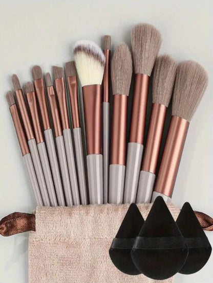Juego de brochas de maquillaje suaves y esponjosas, profesionales, para base de maquillaje, polvos, sombras de ojos, brochas Kabuki para difuminar, herramienta de belleza, maquillaje
