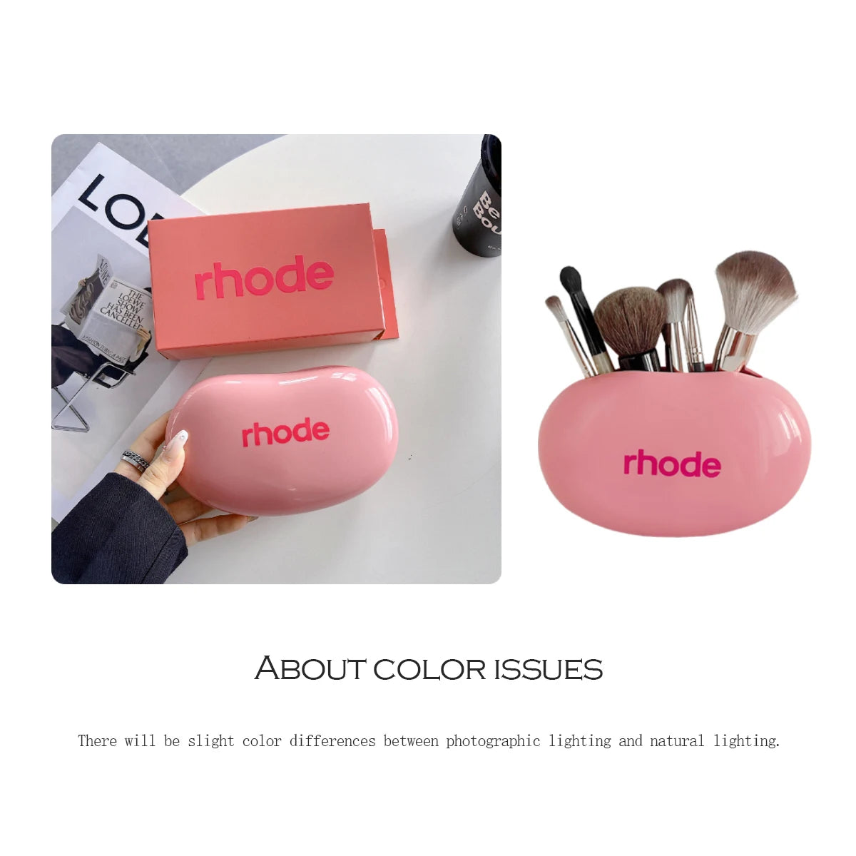 Juego de Bolsas de Silicona para Teléfono + Bolsa de Cosméticos Correa Larga Ajustable Bolsas de Mujer a la Moda