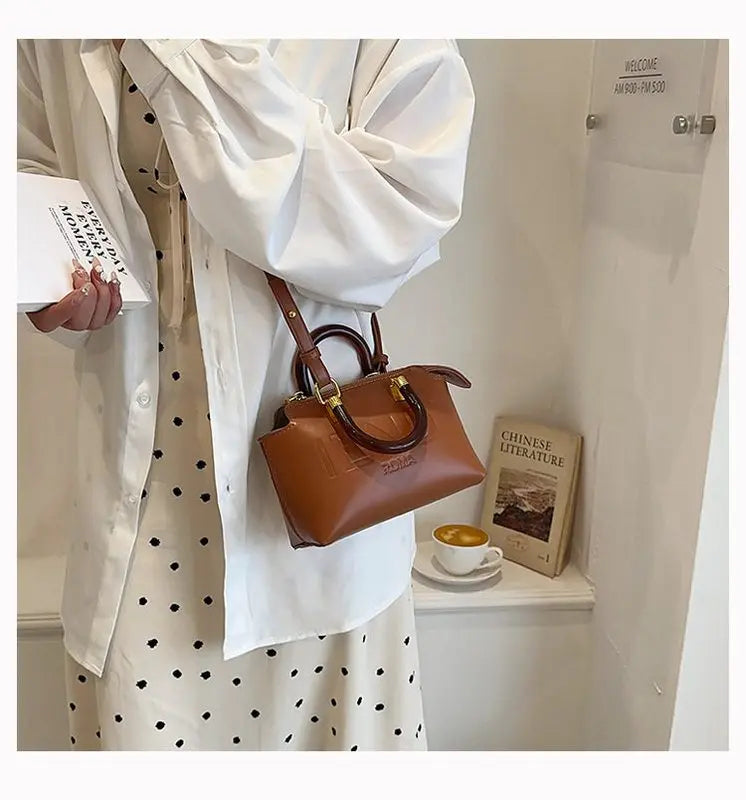 Bolso bandolera de gran capacidad , diseño de almohada, bolso de mujer popular, bolso de mano de moda