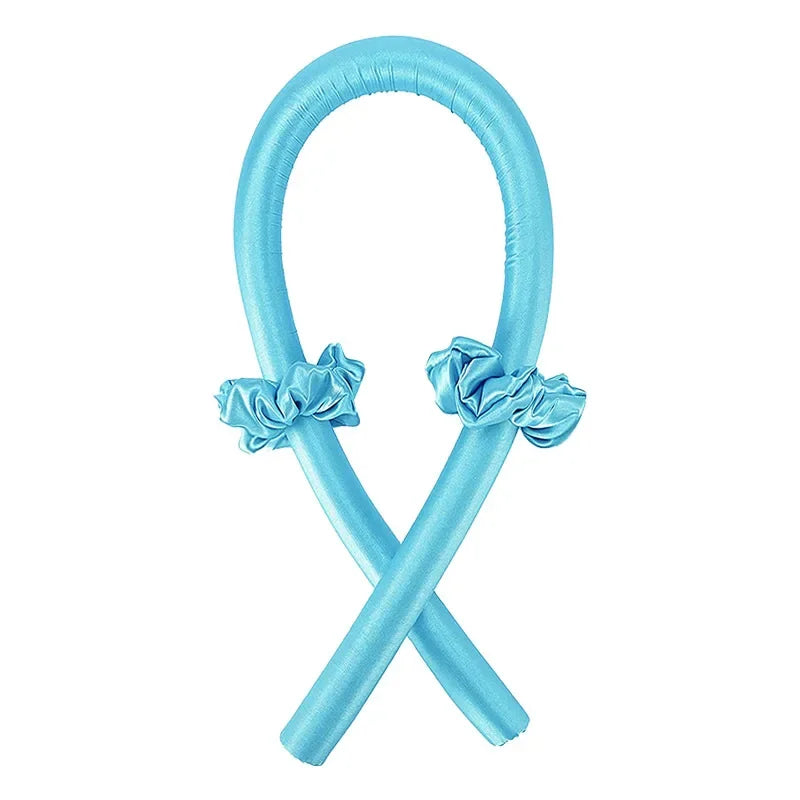 Diadema Rizador Sin Calor Varilla Sin Calor Rizos de Seda Cinta Rulos para el Cabello para Dormir Diadema Suave Rizadores Perezosos Herramientas de Estilizado del Cabello