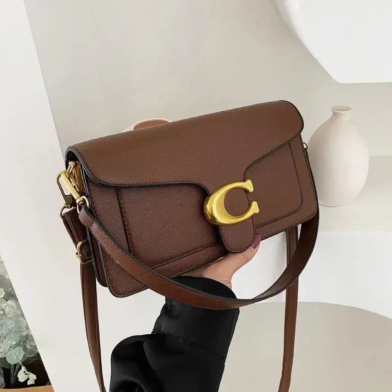Bolso cuadrado pequeño para mujer, elegante, para llevar cruzado o al hombro, versátil y moderno