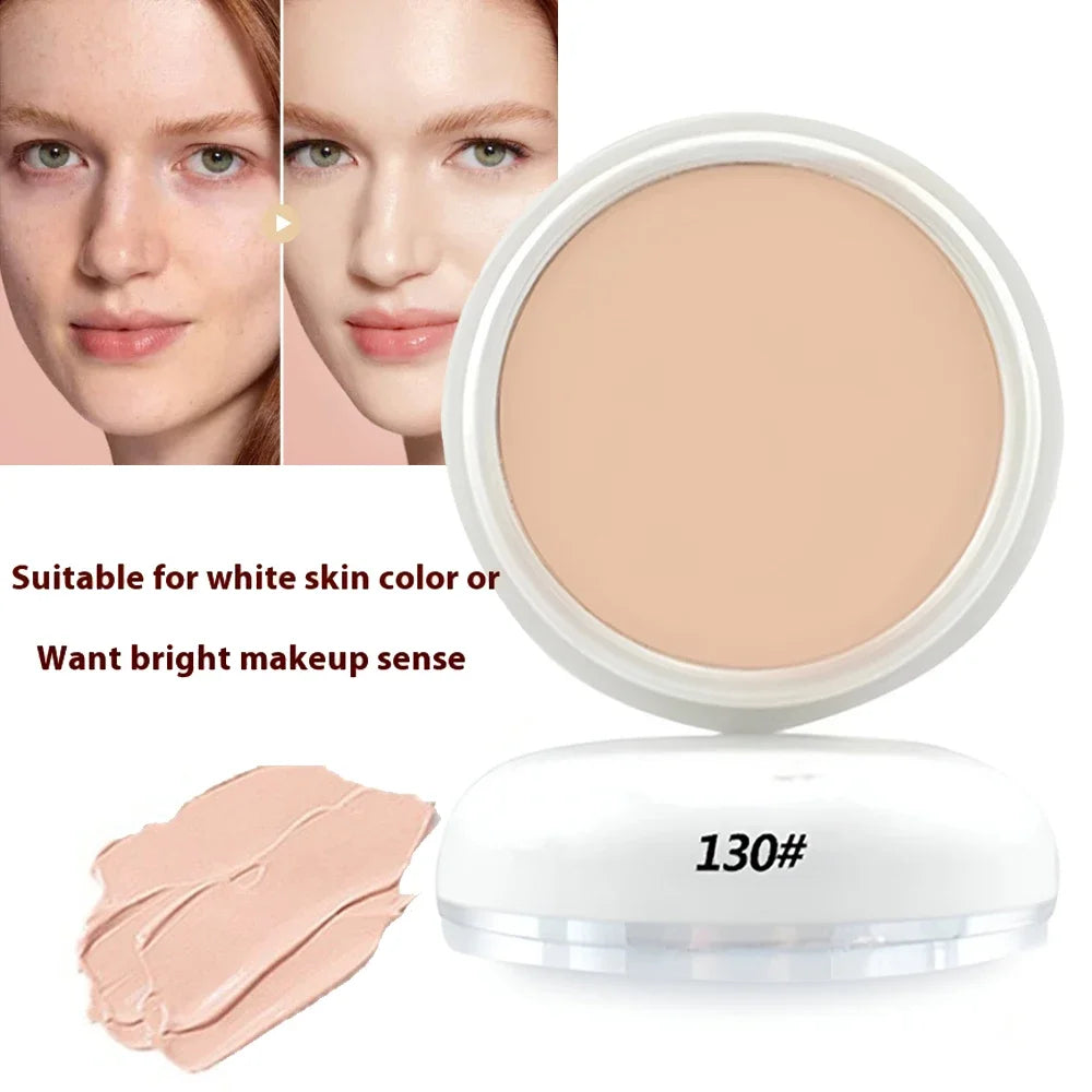 Corrector de Alta Cobertura Cubrir Antiojeras Pecas Base de Maquillaje Duradera a Prueba de Agua BB Cream para el Rostro