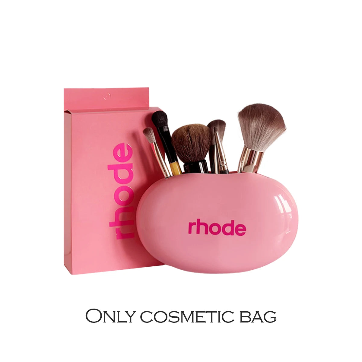 Juego de Bolsas de Silicona para Teléfono + Bolsa de Cosméticos Correa Larga Ajustable Bolsas de Mujer a la Moda