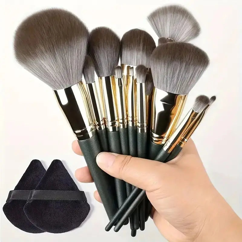 Juego de brochas de maquillaje suaves y esponjosas, profesionales, para base de maquillaje, polvos, sombras de ojos, brochas Kabuki para difuminar, herramienta de belleza, maquillaje