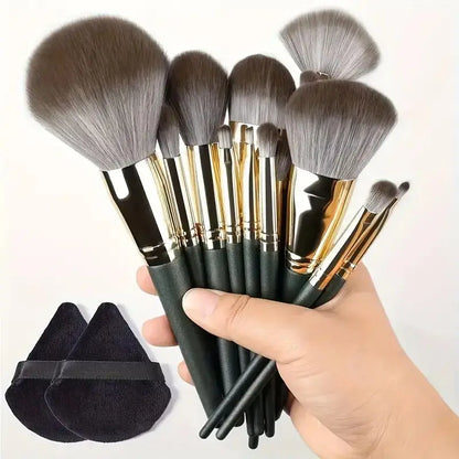 Juego de brochas de maquillaje suaves y esponjosas, profesionales, para base de maquillaje, polvos, sombras de ojos, brochas Kabuki para difuminar, herramienta de belleza, maquillaje