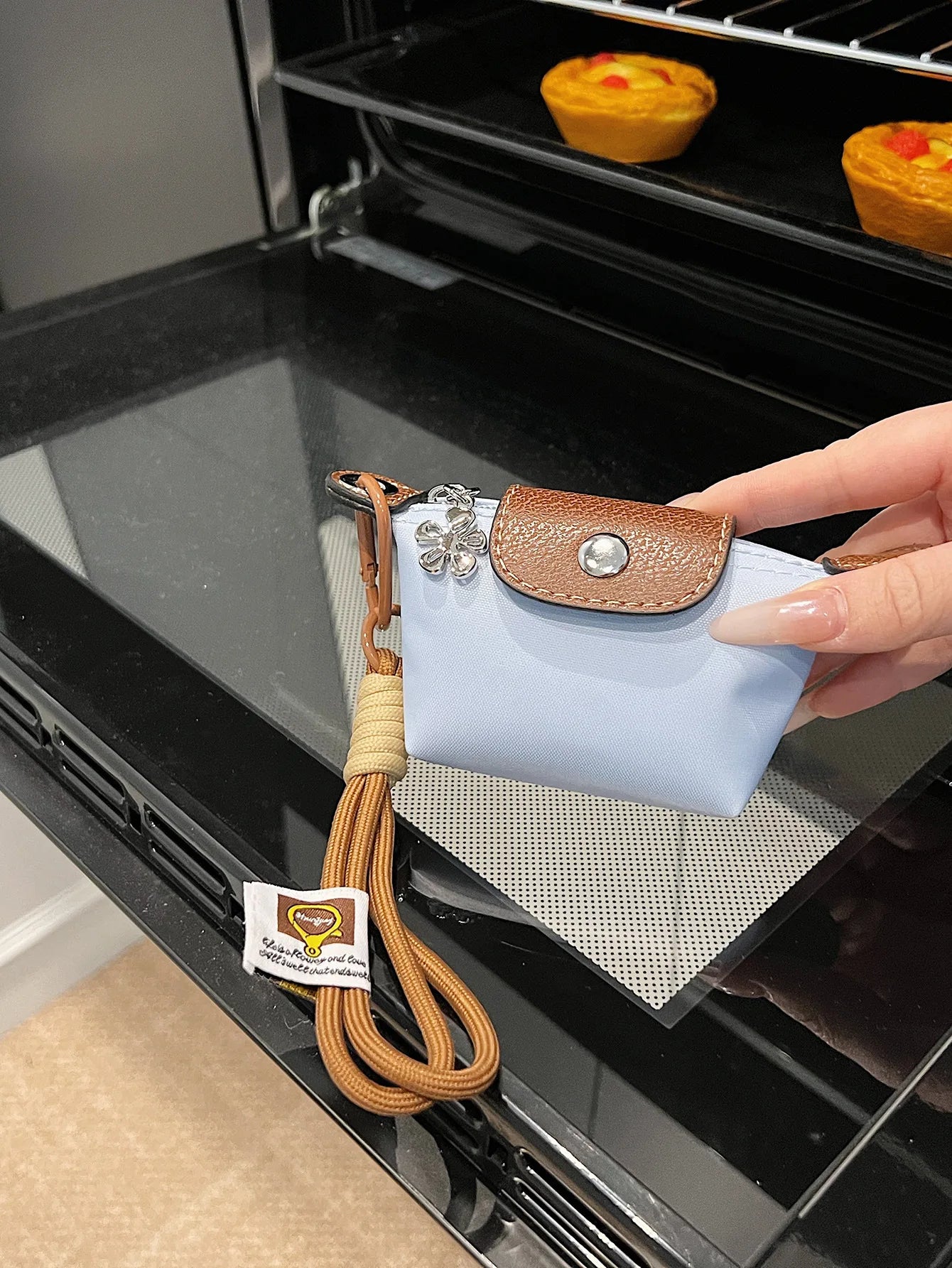 Bolso Monedero Mini de Moda Exquisito de Venta Caliente, Color Sólido Simple, Estilo Coreano, Bolsa de Maquillaje de Almacenamiento para Mujeres,