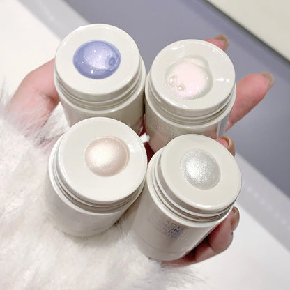 Líquido Iluminador de Diamante Perlado Destacado Brillo Intenso Cuerpo Completo Resplandor Contorno Facial Iluminador de Larga Duración