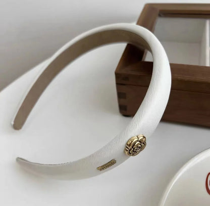 1 diadema retro para peinado color negro de abeja retro y clásico para mujeres, niñas, diadema de moda versátil francesa, accesorios para el cabello