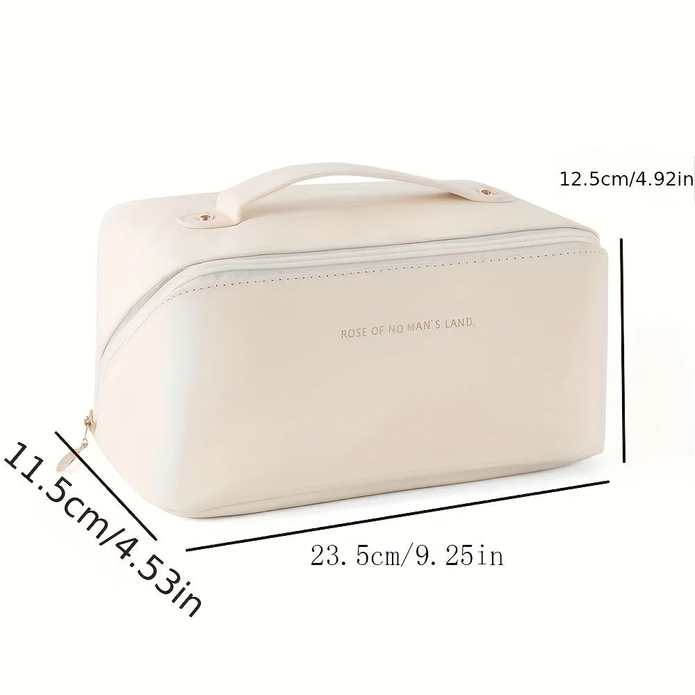 Organizador de Maquillaje Bolsa de Artículos de Tocador Femenina Estuche de Maquillaje Bolsa de Almacenamiento, Bolsa de Cosméticos, Bolsa Organizadora para Viaje con Cremallera