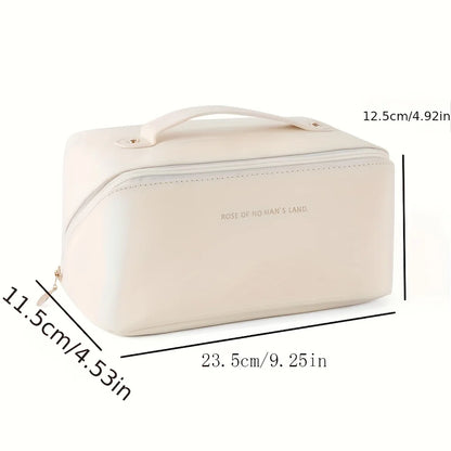 Organizador de Maquillaje Bolsa de Artículos de Tocador Femenina Estuche de Maquillaje Bolsa de Almacenamiento, Bolsa de Cosméticos, Bolsa Organizadora para Viaje con Cremallera