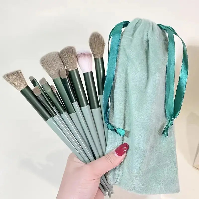 Juego de brochas de maquillaje suaves y esponjosas, profesionales, para base de maquillaje, polvos, sombras de ojos, brochas Kabuki para difuminar, herramienta de belleza, maquillaje