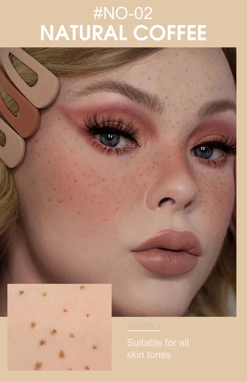 1 pieza de lápiz aprueba de agua, especial para crear pecas falsas, cosmético especial diferentes tonos