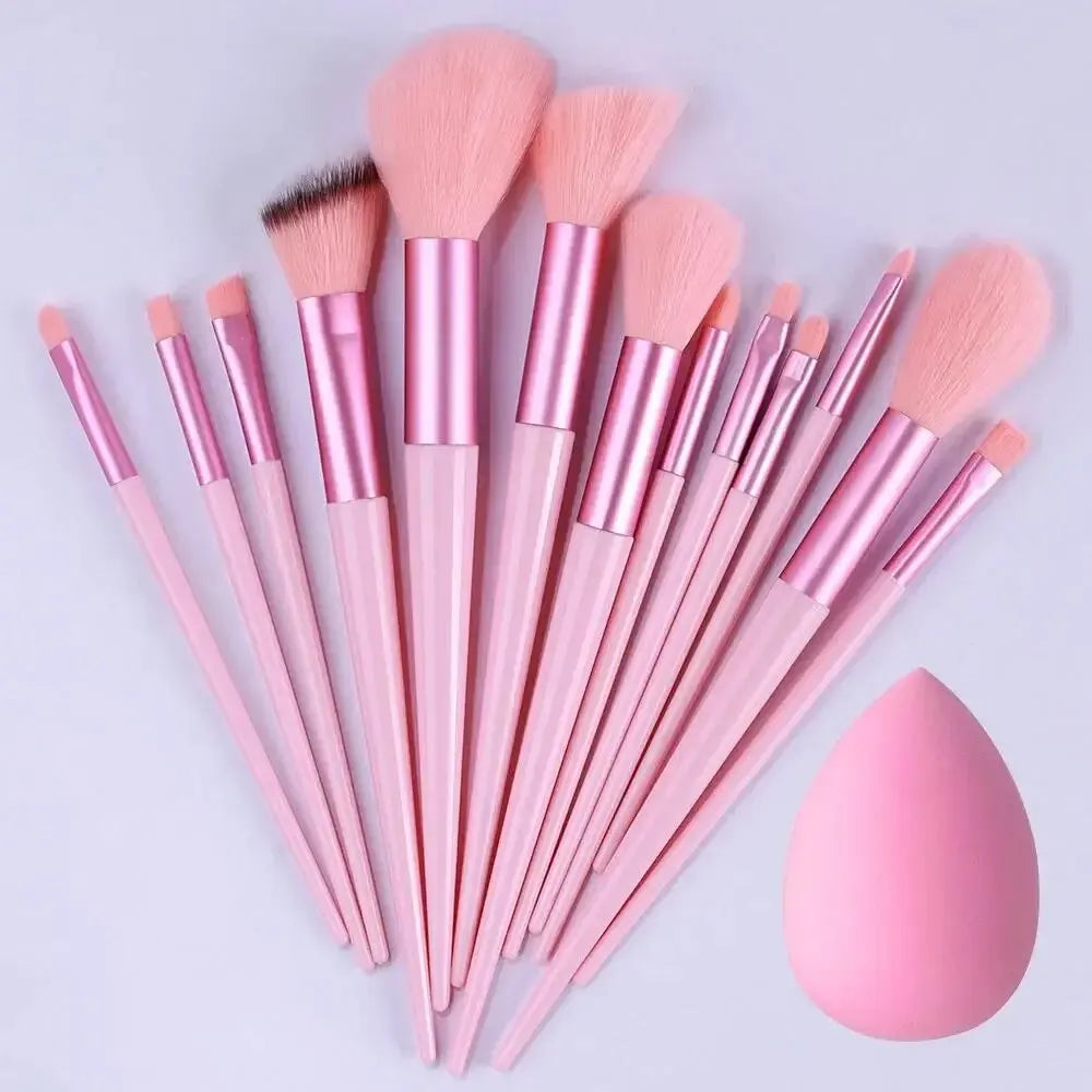 Juego de brochas de maquillaje suaves y esponjosas, profesionales, para base de maquillaje, polvos, sombras de ojos, brochas Kabuki para difuminar, herramienta de belleza, maquillaje