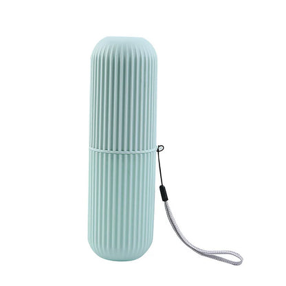 Estuche protector portátil para pasta de dientes y cepillo de dientes, caja de almacenamiento para viajes y camping, protege el cepillo de dientes y la pasta de dientes de la suciedad y los daños