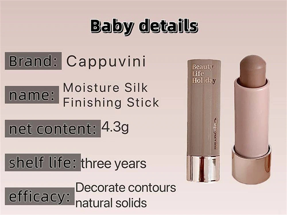 Barras de Contorno de Corrector Mate Hidratante Suave Duradero Sombra 3D de Nariz Resistente al Agua Iluminar el Rostro Destacar Contorno Maquillaje
