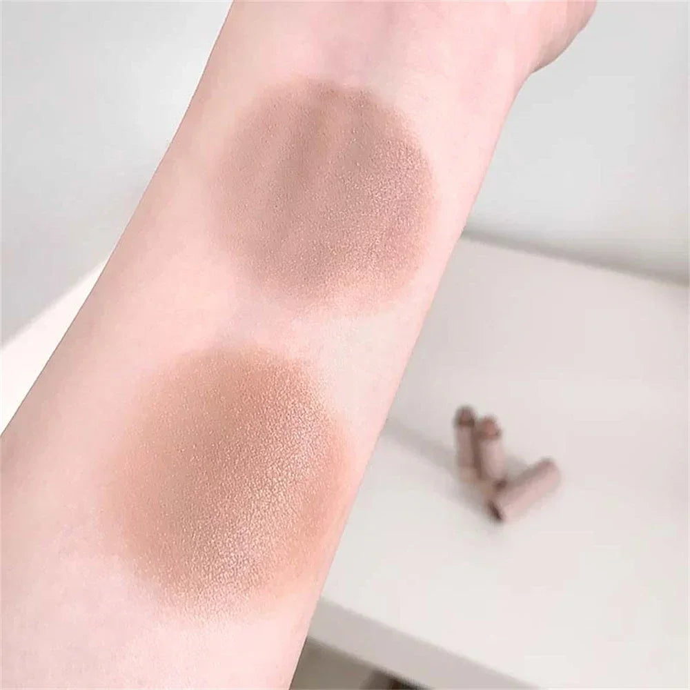 Barras de Contorno de Corrector Mate Hidratante Suave Duradero Sombra 3D de Nariz Resistente al Agua Iluminar el Rostro Destacar Contorno Maquillaje