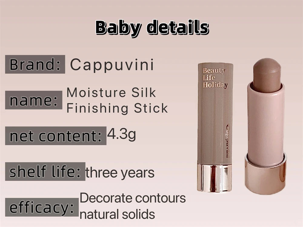 Barras de Contorno de Corrector Mate Hidratante Suave Duradero Sombra 3D de Nariz Resistente al Agua Iluminar el Rostro Destacar Contorno Maquillaje