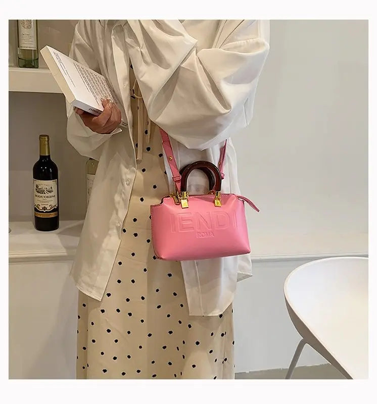 Bolso bandolera de gran capacidad , diseño de almohada, bolso de mujer popular, bolso de mano de moda