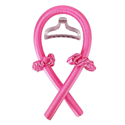 Diadema Rizador Sin Calor Varilla Sin Calor Rizos de Seda Cinta Rulos para el Cabello para Dormir Diadema Suave Rizadores Perezosos Herramientas de Estilizado del Cabello