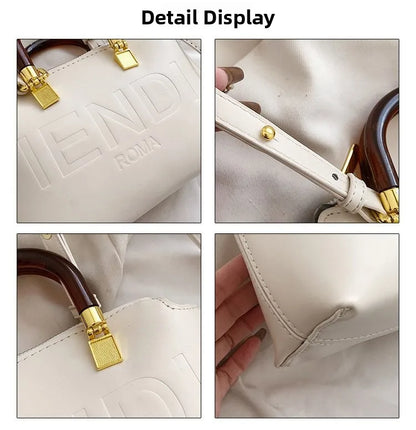 Bolso bandolera de gran capacidad , diseño de almohada, bolso de mujer popular, bolso de mano de moda