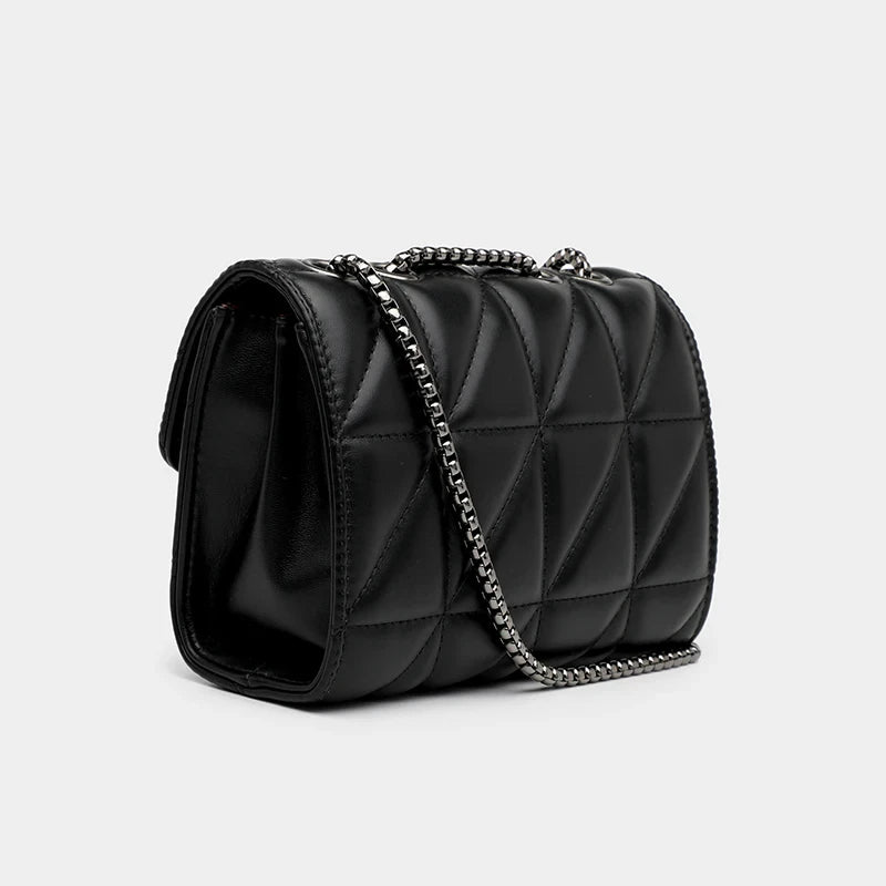 Bolso Lingge, bolso de cadena, bolso de un solo hombro, bolso cruzado estilo diagonal para mujeres